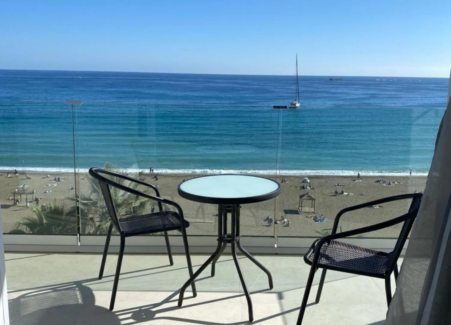 Apartment Playa Malagueta Vistas Frontal Al Mar Con Dos Dormitorios Malaga Spain